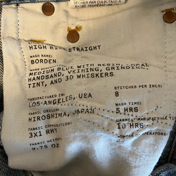 The Castings High Rise Straight Cropped -26 - Picture 9 of 11